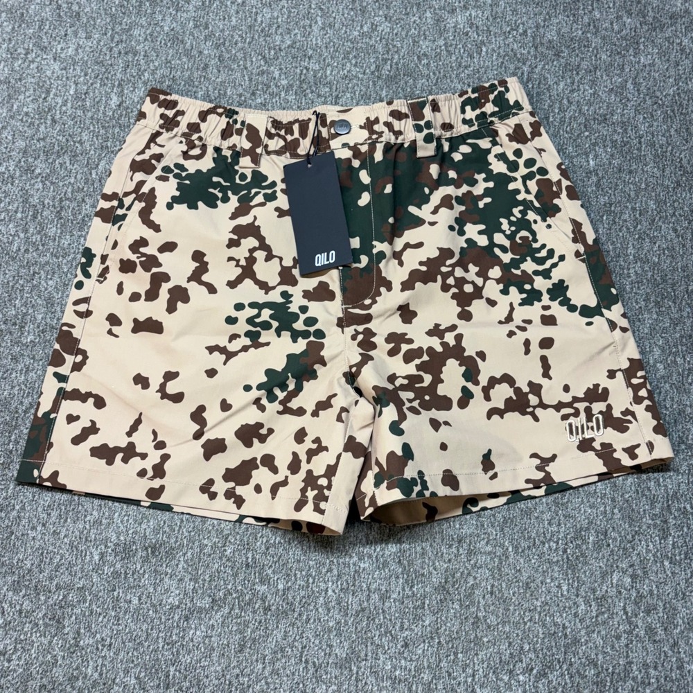 QILO EDC Mk. II Shorts Tropentarn EDC Camo Ripstop Stretch Mens Medium NWT